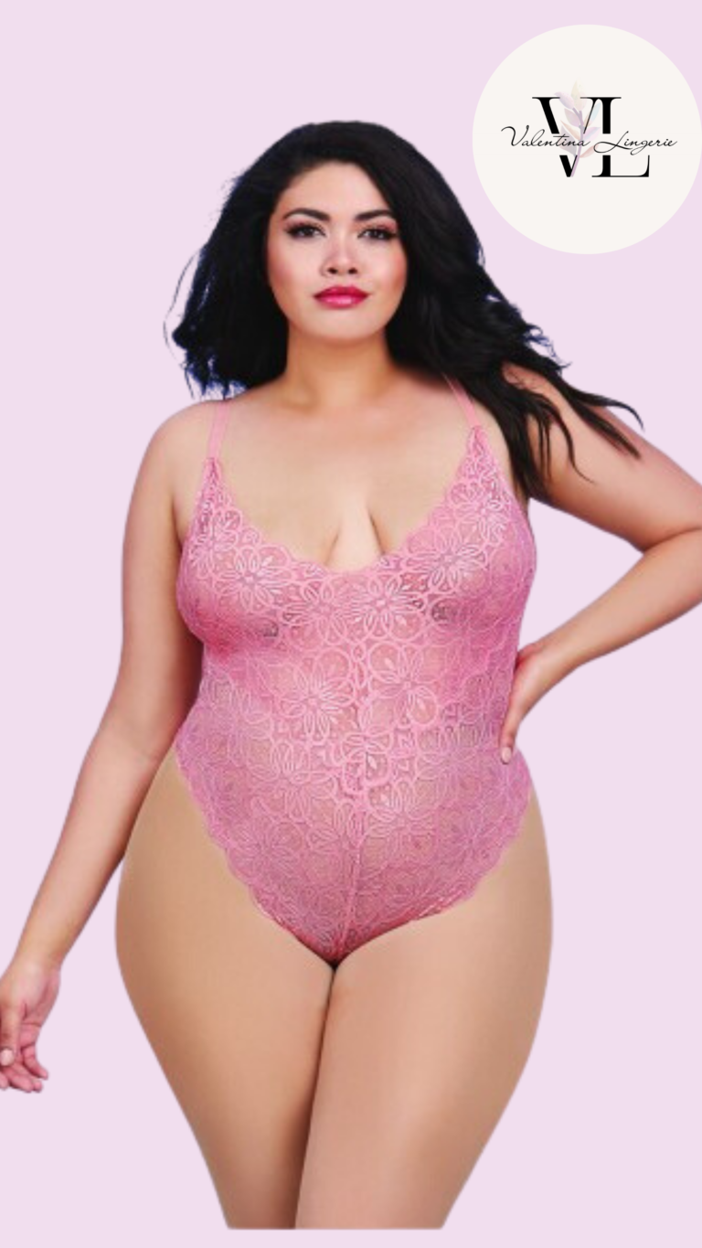 Body string rose Diva - Valentina Lingerie