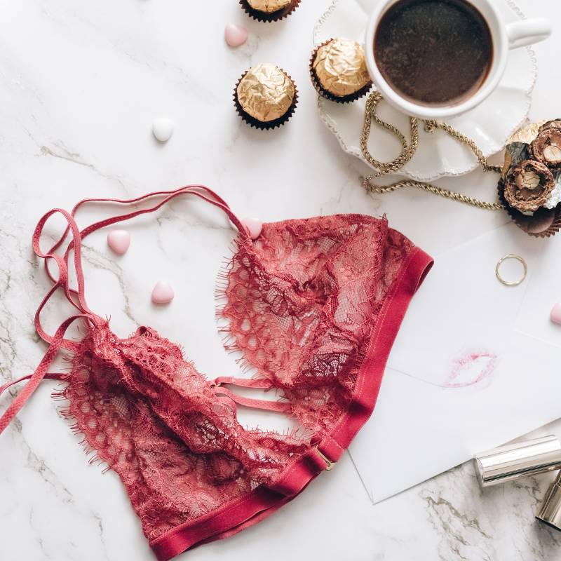 Soutien-gorge dos nu rose 
